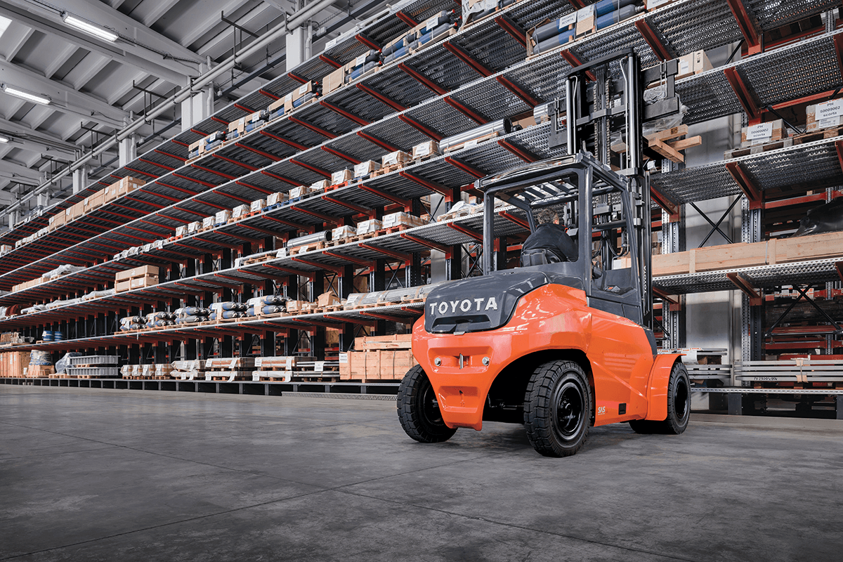 Toyota 80 Volt Pneumatic Tire Electric Forklifts